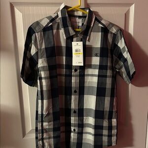 Calvin Klein Boys Checkered Shirt